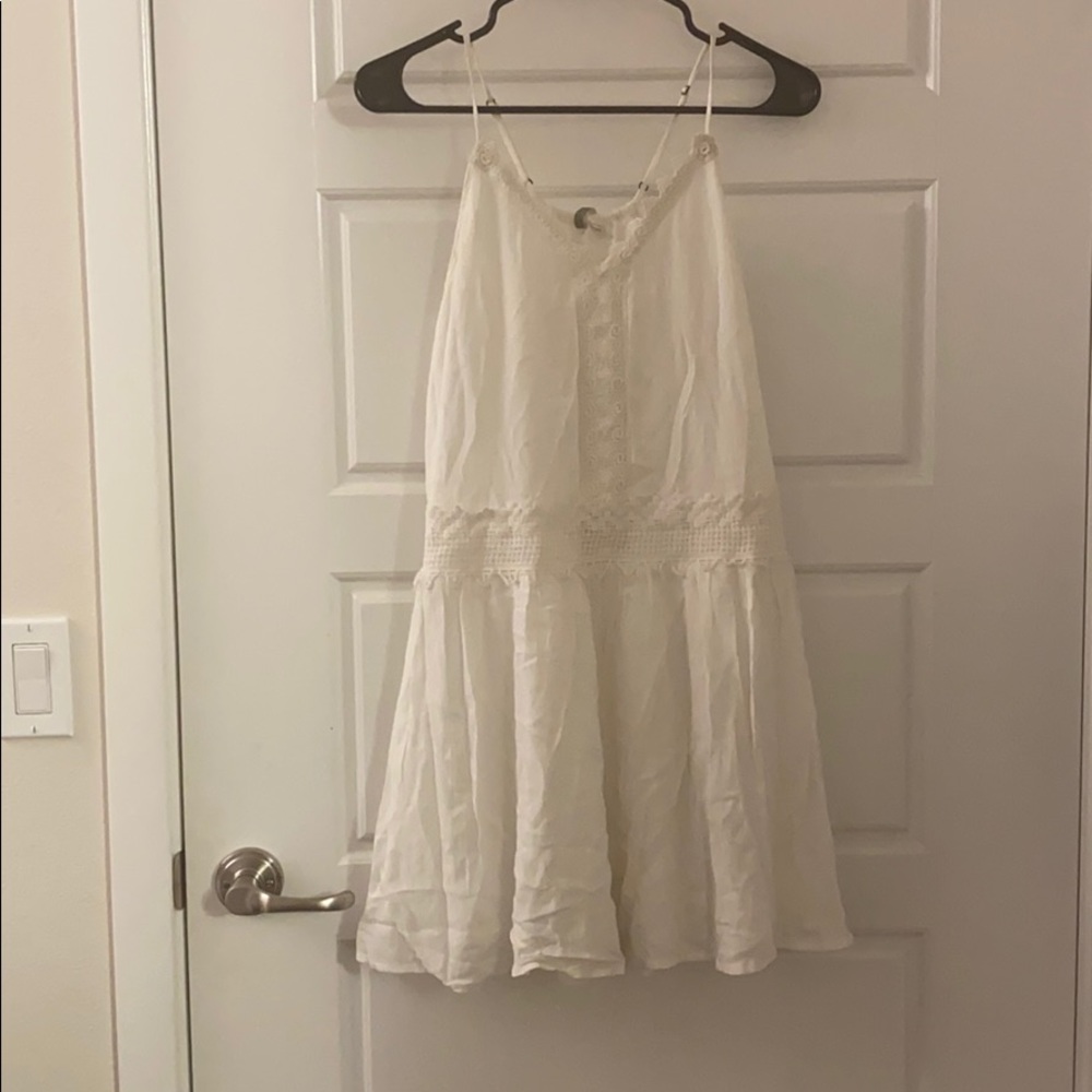 White lace romper